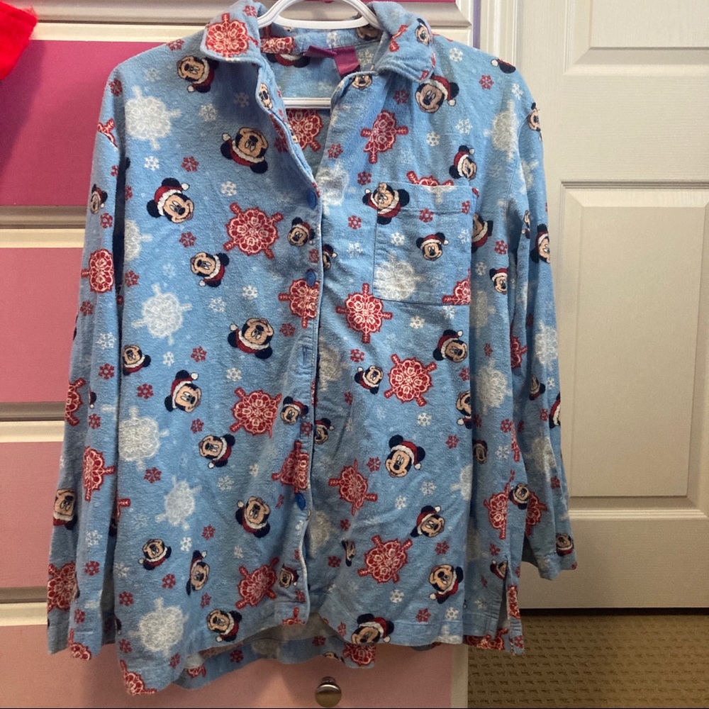 Disney Christmas pyjama Mickey top